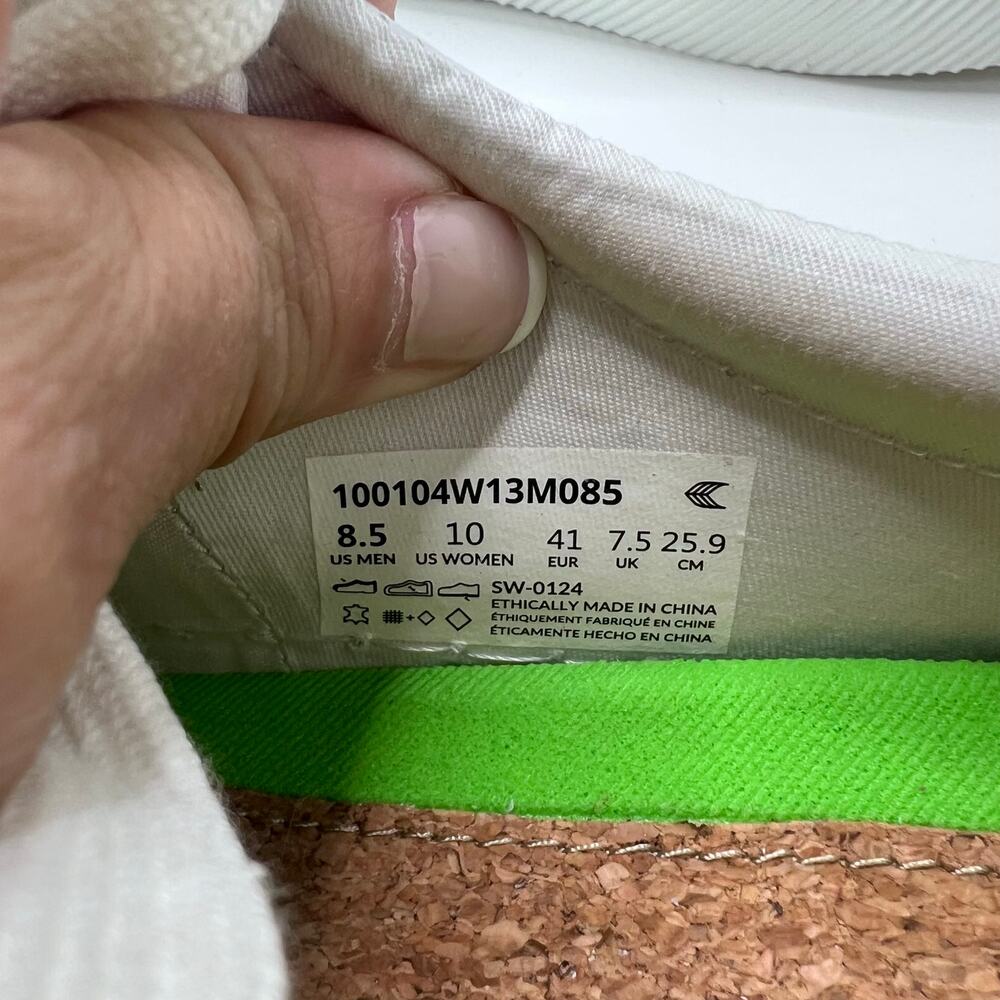 Cariuma OCA Low Casual Leather Sneaker White Women's 10 NWB - Picture 9 of 10